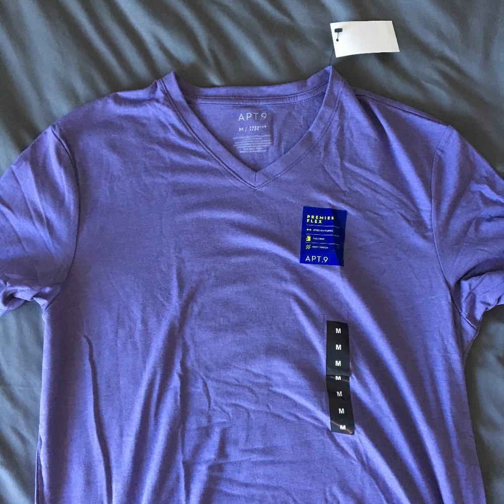 Apt. 9 Purple V-neck